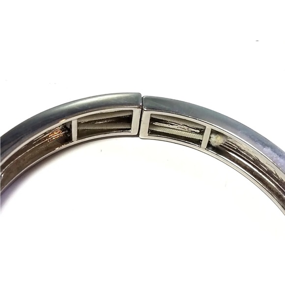 Lia Sophia Bangle Bracelet Necklace Set Purple Retired Pop Rocks Block Party - Picture 2 of 13